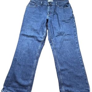 L.L. Bean Jeans Women’s 14 Petite Blue Classic Fit Straight